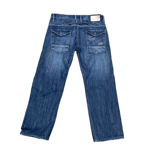 Vintage 2002 Diesel Jeans Size 32 Cardiel Blue - Picture 6 of 9